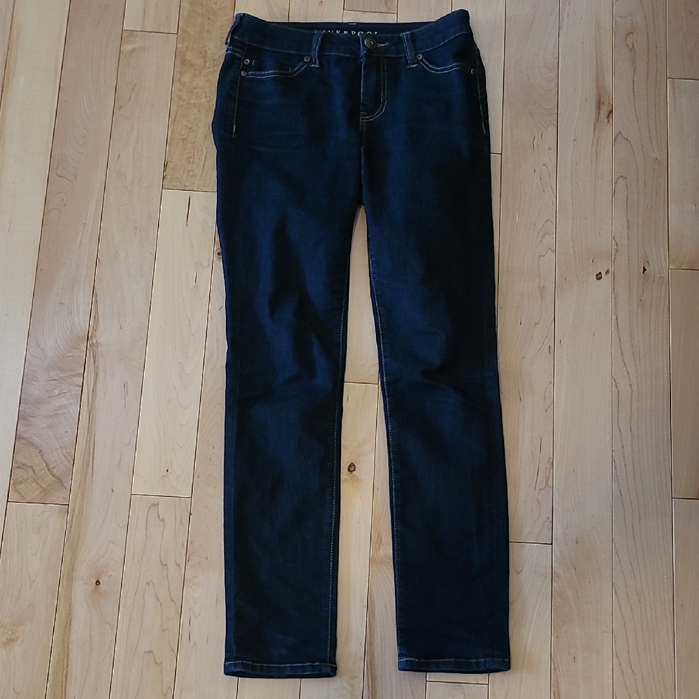 Liverpool Dark Blue Women's Size 2 (Size 26) Skinny Jeans